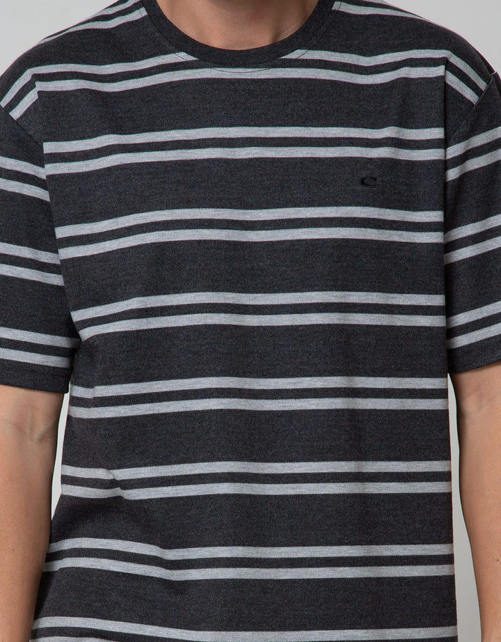 Cole Short Sleeve T-Shirt Stripe Interlock