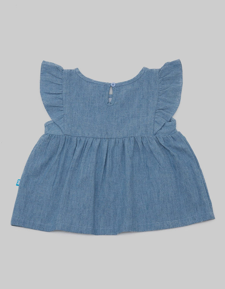 Pipiniko Short Sleeve T-Shirt Chambray