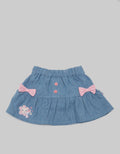 Pipiniko Midi Skirt Chambray