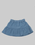 Pipiniko Midi Skirt Chambray
