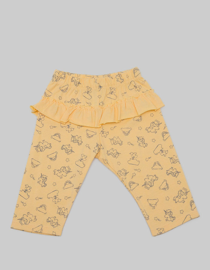 Pipiniko Long Pants Unicorn Pants With Ruffle