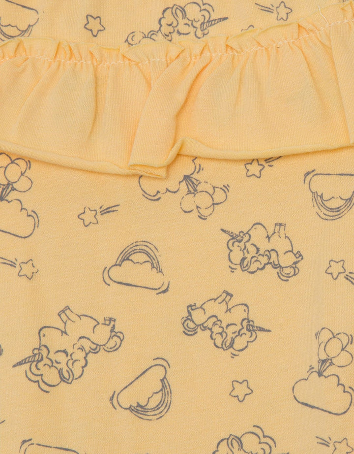 Pipiniko Long Pants Unicorn Pants With Ruffle