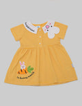 Pipiniko Short Sleeve Midi Dress Yarndye Bunny