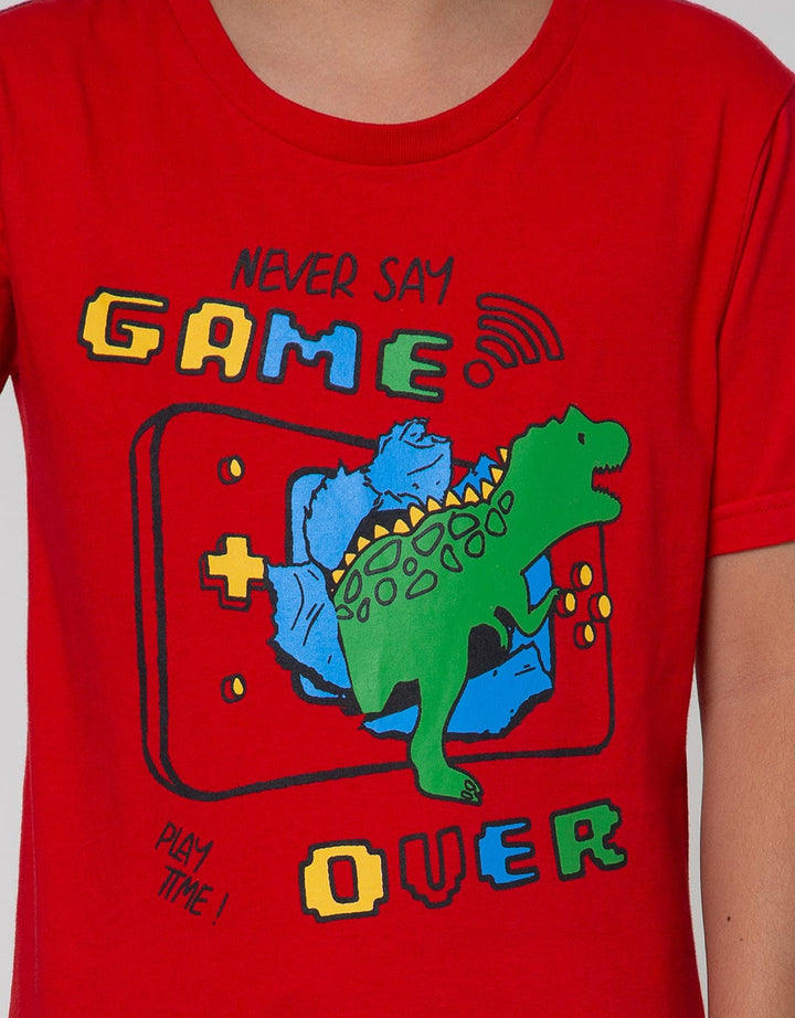 Little M Short Sleeve T-Shirt Multipack 3 Pack Game