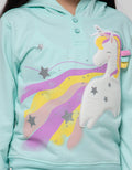 Little M Sweatshirt Hoody 3D Fantasy Land Unicorn