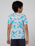 Little M Short Sleeve T-Shirt Print Alligator