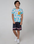 Little M Short Sleeve T-Shirt Print Alligator