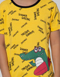Little M Short Sleeve T-Shirt Print Croco Summer Surfing