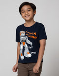 Little M Short Sleeve T-Shirt Robot Aplikasi