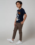 Little M Short Sleeve T-Shirt Robot Aplikasi