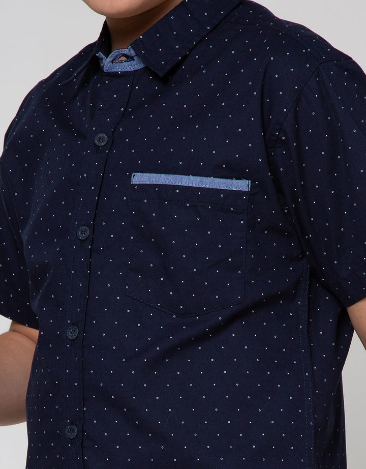 Nevada Short Sleeve Shirt Print Dot