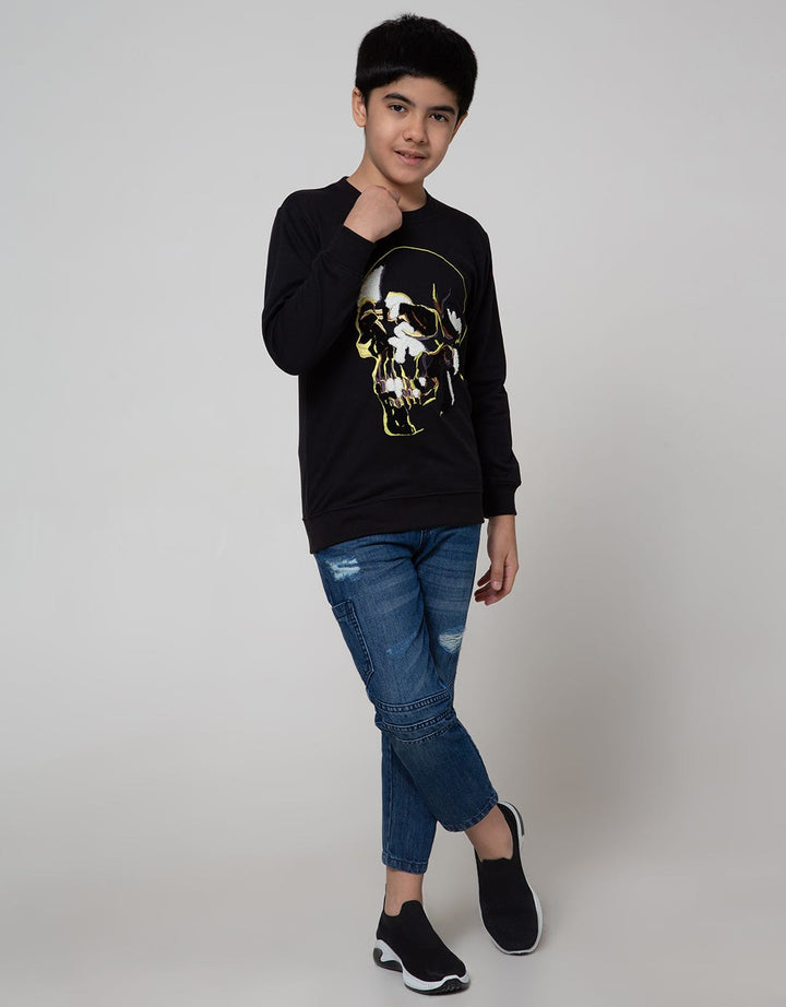 Nevada Sweater Skull Embro Towel
