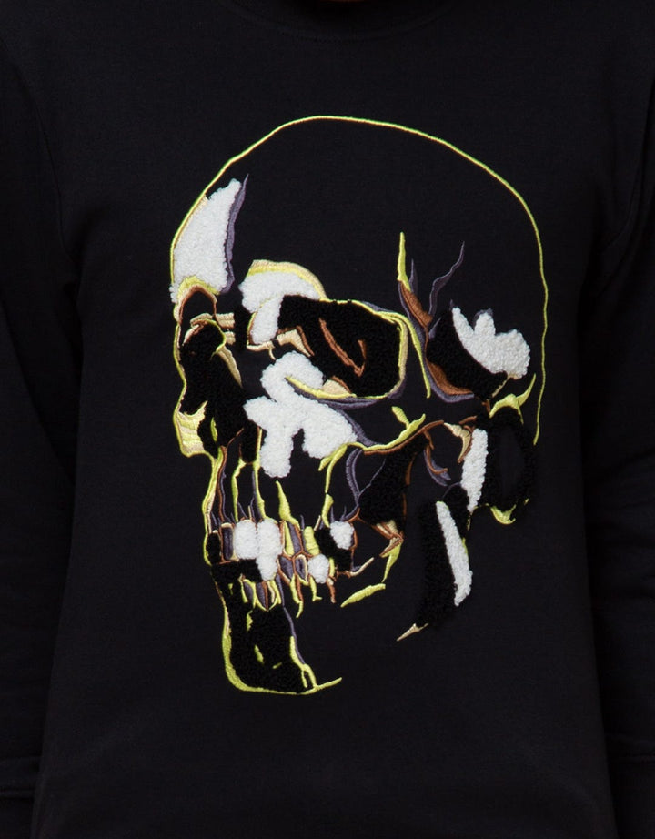 Nevada Sweater Skull Embro Towel