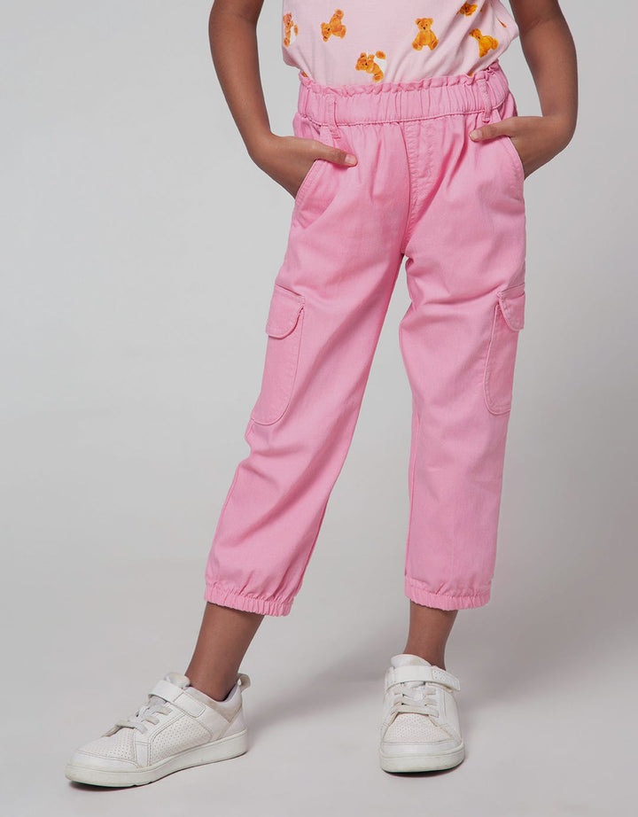 Little M Jogger Woven Papperbag Kantong Besar