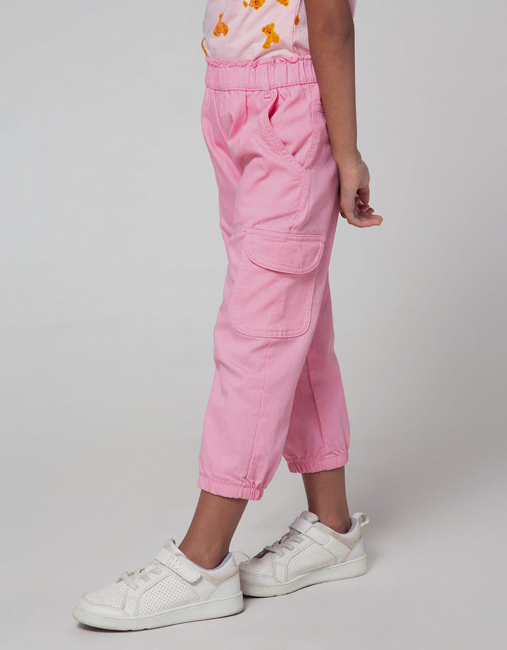 Little M Jogger Woven Papperbag Kantong Besar