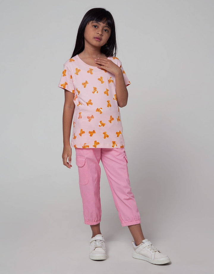 Little M Jogger Woven Papperbag Kantong Besar