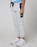 Little M Jogger Cut N Sewn Terry Zipper