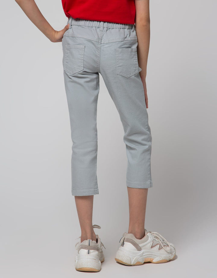 Little M Denim Long Pants Jegging Woven Bordir