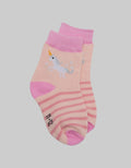 Pipiniko Socks Girls Unicorn Stripe