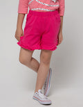 Little M Short Pants Knit Double Ruffle