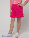 Little M Short Pants Knit Double Ruffle