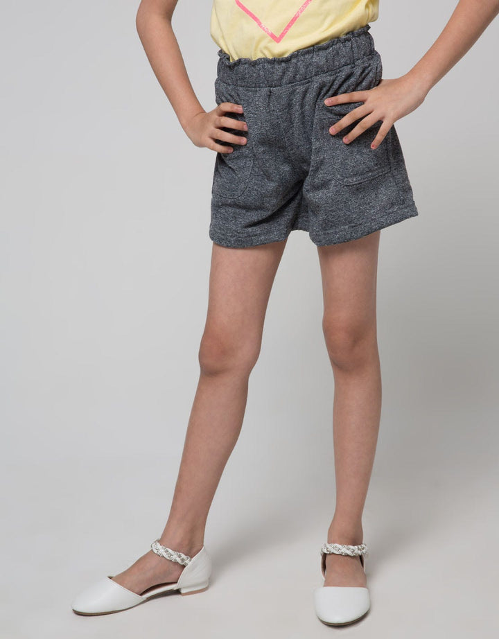 Little M Short Pants Knit Kantong Besar