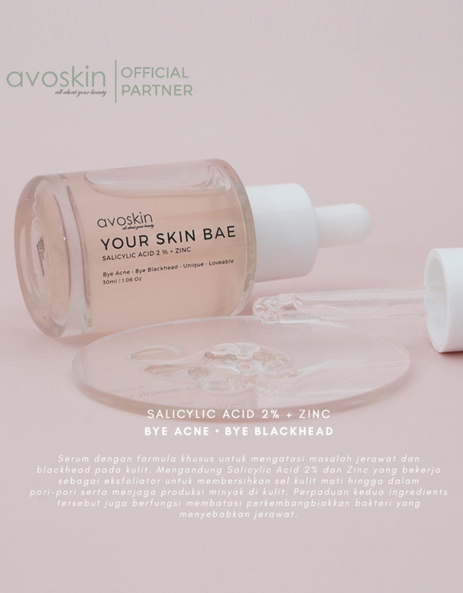 Avoskin Your Skin Bae Series Byeacne Byeblackhead Salicylyc Acid 2P 30 Ml