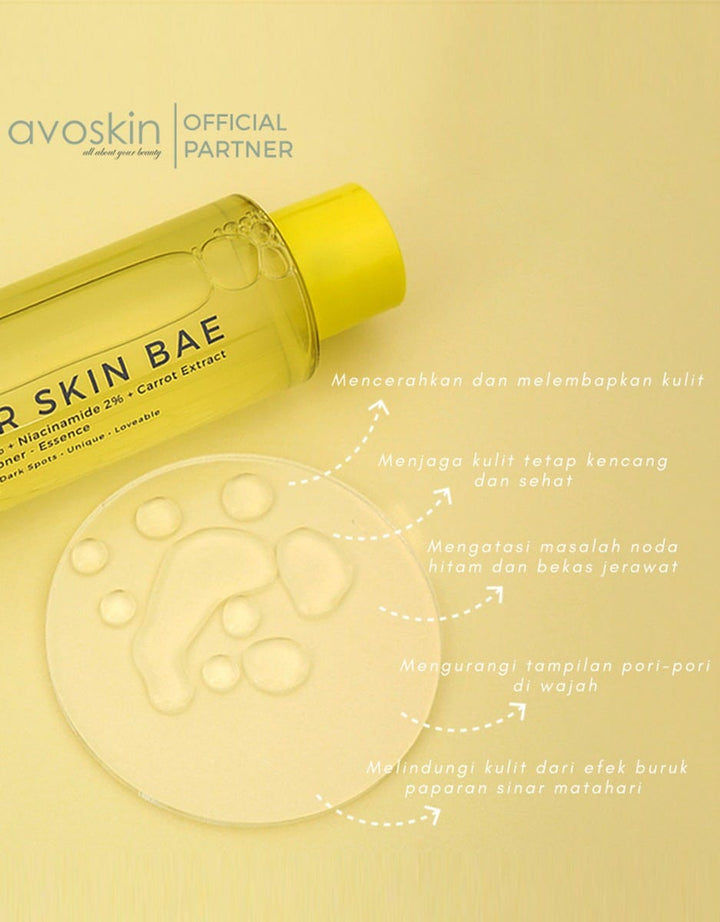 Avoskin Your Skin Bae Series Toner Essence Vit C 2P Niacinamade 2P 100 Ml