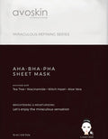 Avoskin Miraculous Refining AHA BHA Sheet Mask 15gr