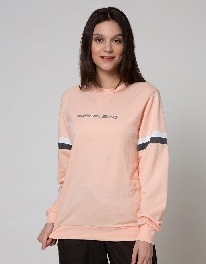 American Jeans Sweatshirt Arm Stripe