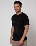 T Zone Short Sleeve T-Shirt Print Outer Space Fly Me To The Moon
