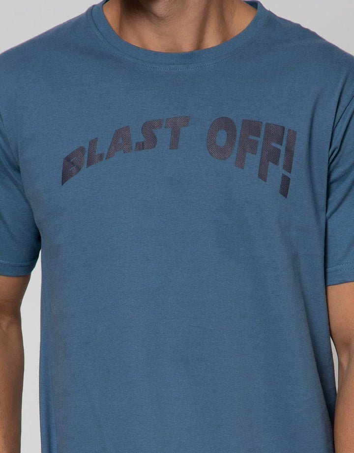 T Zone Short Sleeve T-Shirt Print Outer Space Blast Off