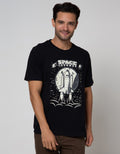 T Zone Short Sleeve T-Shirt Print Outer Space Space Journey
