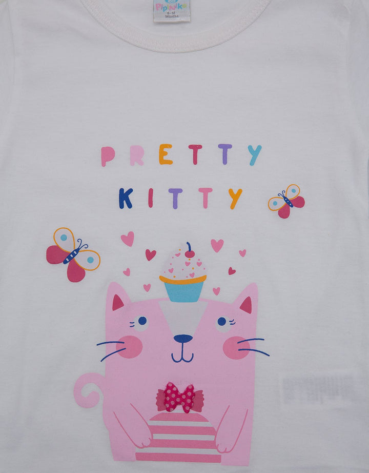 Pipiniko Short Sleeve T-Shirt Key Item Pretty Basictty