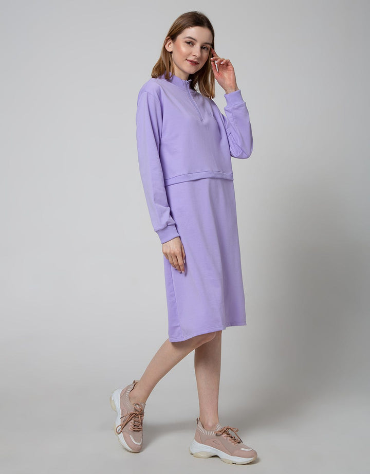 American Jeans Long Sleeve Midi Dress