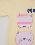 Pipiniko Short Sleeve T-Shirt Print Cat