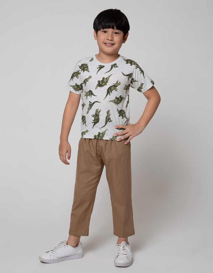 Little M Short Sleeve T-Shirt Dino F