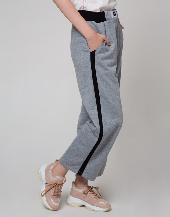 American Jeans Long Pants Palazzo With Pacth On Waist