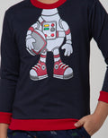 Little M Sweater Terry Astronot