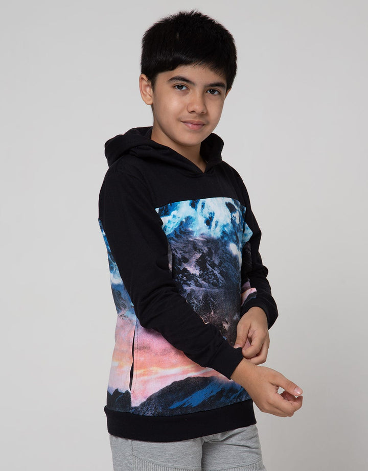 Nevada Sweater Hoody Cut and Sewn Nature