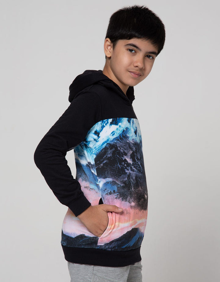 Nevada Sweater Hoody Cut and Sewn Nature