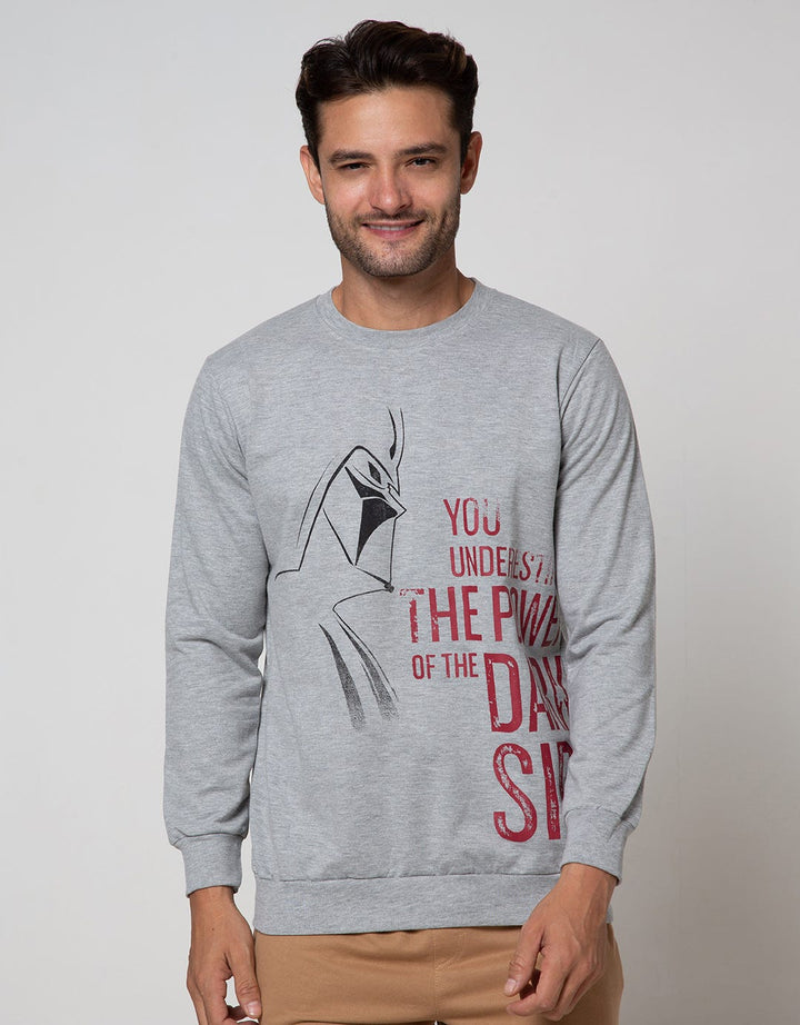 Star Wars Sweatshirt Print The Dark Side Wording