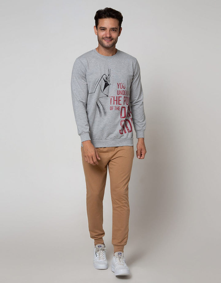 Star Wars Sweatshirt Print The Dark Side Wording