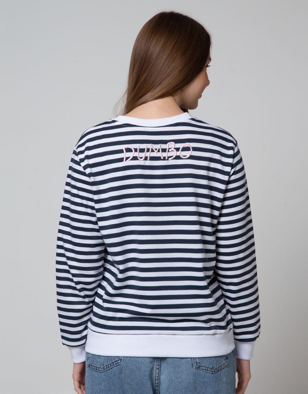 Disney Dumbo Yarn Dyed Stripe Sweatshirt