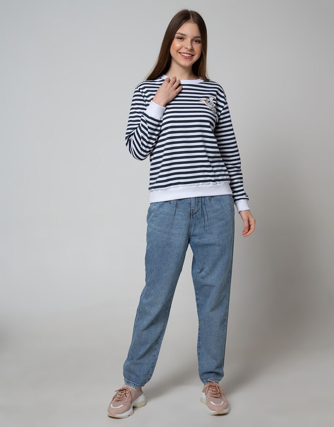 Disney Dumbo Yarn Dyed Stripe Sweatshirt