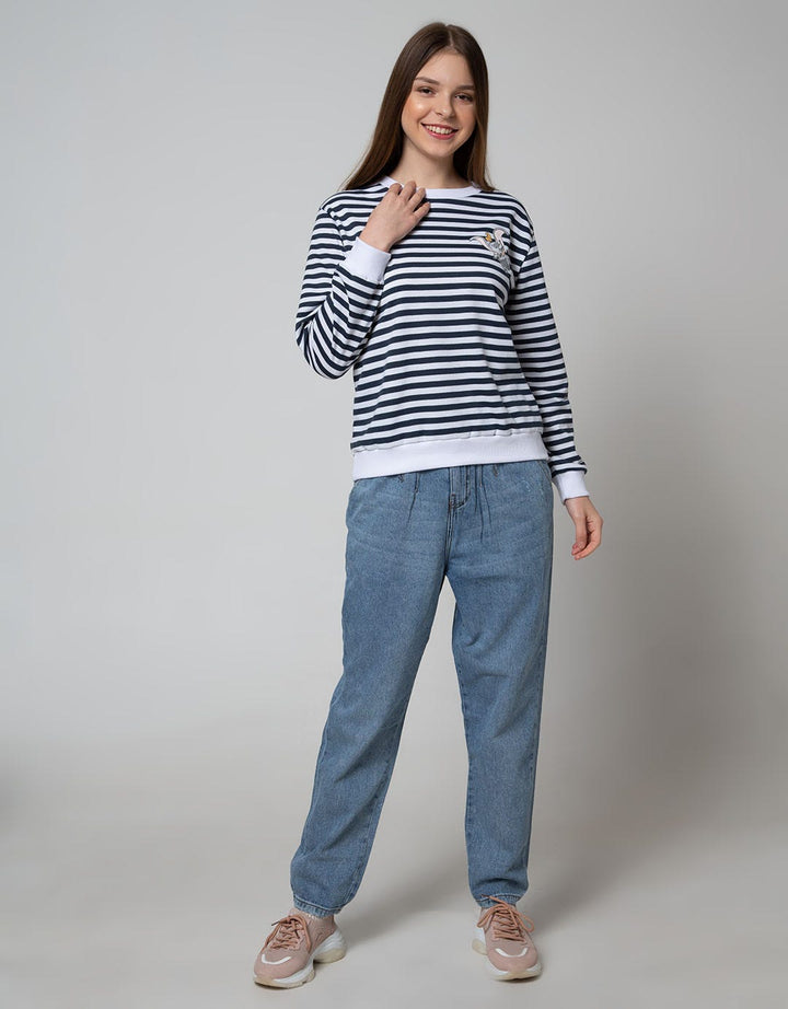 Disney Dumbo Yarn Dyed Stripe Sweatshirt