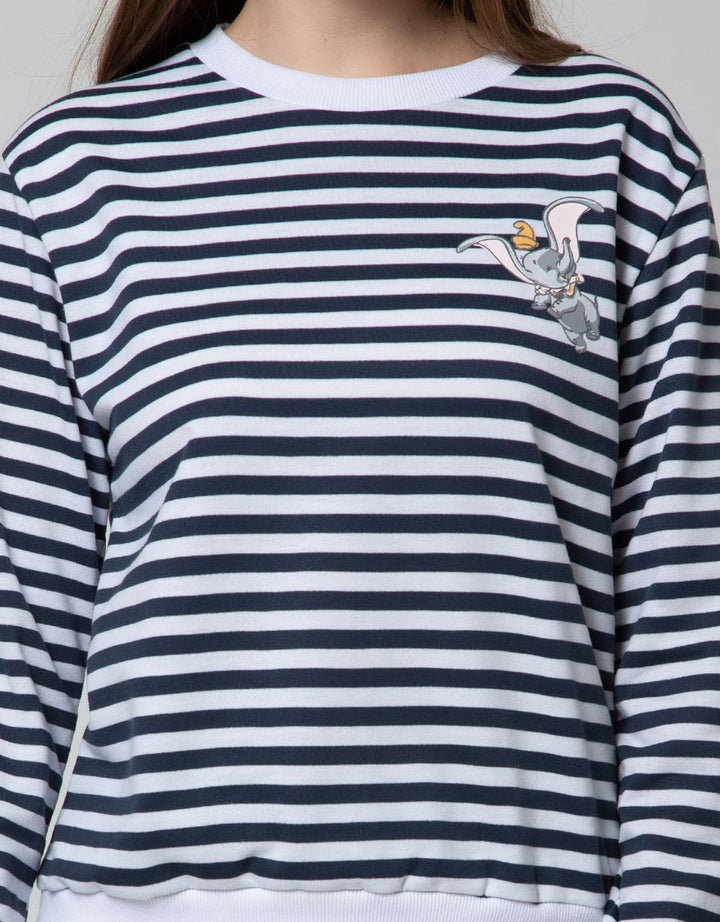 Disney Dumbo Yarn Dyed Stripe Sweatshirt