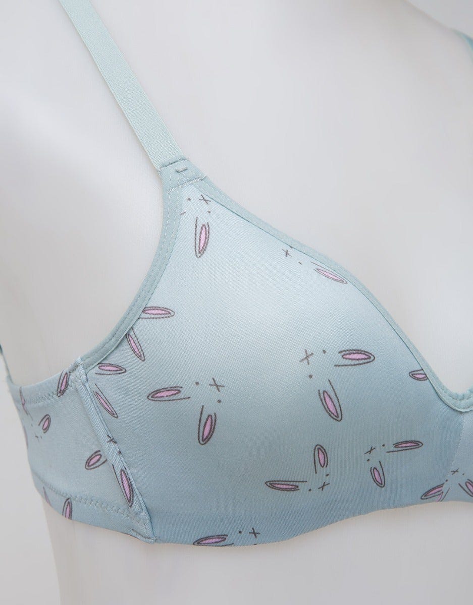 Nevada Non Push Up Regular Bra Cici Kelinci Pale Green