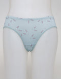 Nevada Mini Briefs Panty Print Cici Kelinci Pale Green