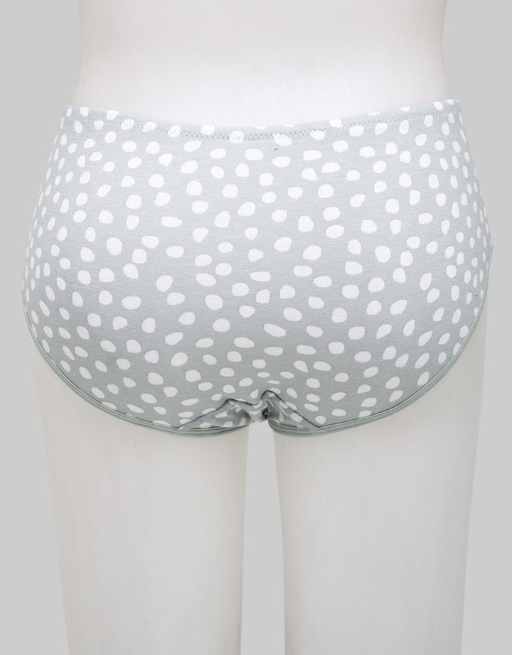 Nevada Midi Briefs Panty Pale Dot